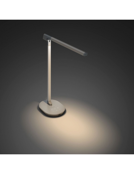 Lâmpada LED Espada minimalista antracite luz quente regulável