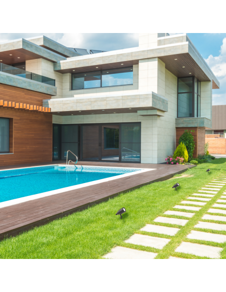 Projecteur extérieur aluminium Inside 1xG9 anthracite ambient