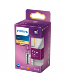 Lâmpada esférica de filamento LED 2,2 W - 25 W P45 8718699763411 Philips | leonleds