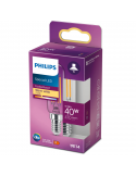 Bombilla LED E14 T25L 4.5W - 40W 2700K especial extractor 8718699783358 Philips | LeonLeds