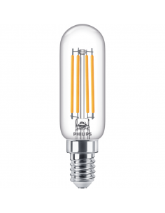 Bombilla LED E14 T25L 4.5W - 40W 2700K especial extractor Philips | LeonLeds