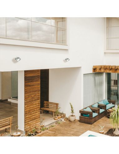 Candeeiro de parede exterior articulado ambiente Tommy IP66