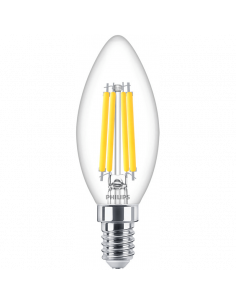 Bombilla LED Vela Regulable 3,4W - 40W de Filamento B35 Master 8719514355439 Philips | LeonLeds