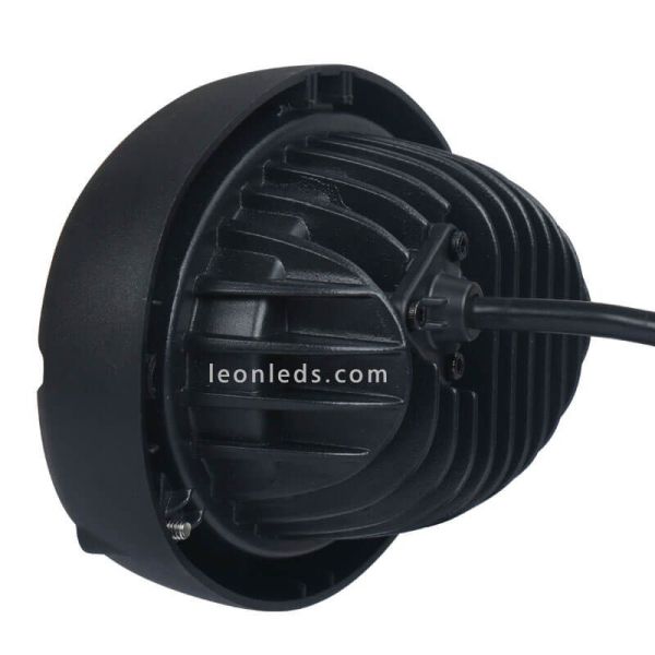 Lateral do Farol Oval de Embutir em LED Massey Ferguson 4100Lm e 45W LA1021 Agropar | leonleds