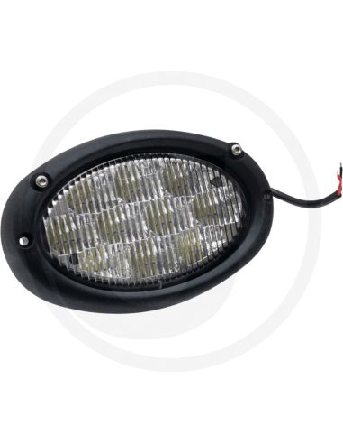 Faro Ovalado LED empotrable Massey Ferguson 2.900Lm y 30W | LeonLeds