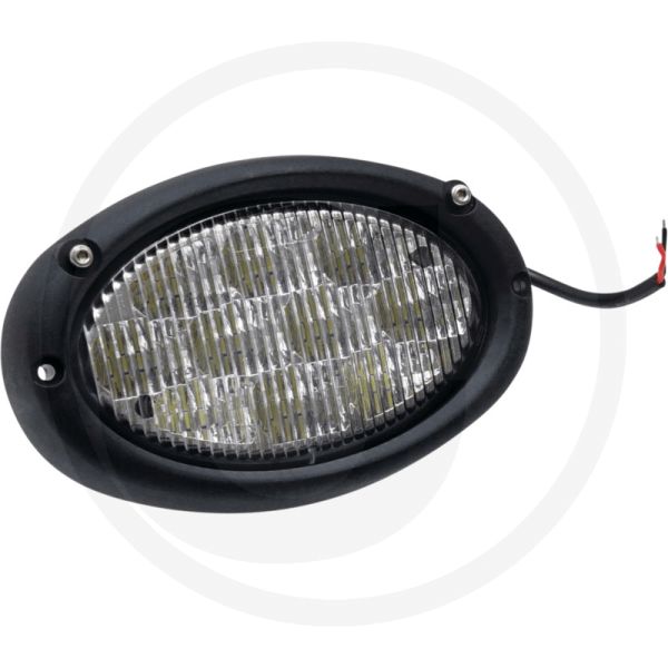 Faro Ovalado LED empotrable Massey Ferguson 2.900Lm y 30W | LeonLeds