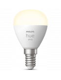 Ampoule LED Sphérique Intelligente Hue 470Lm 5.7w 2700K Compatible avec Alexa Google Home Philips | leonleds