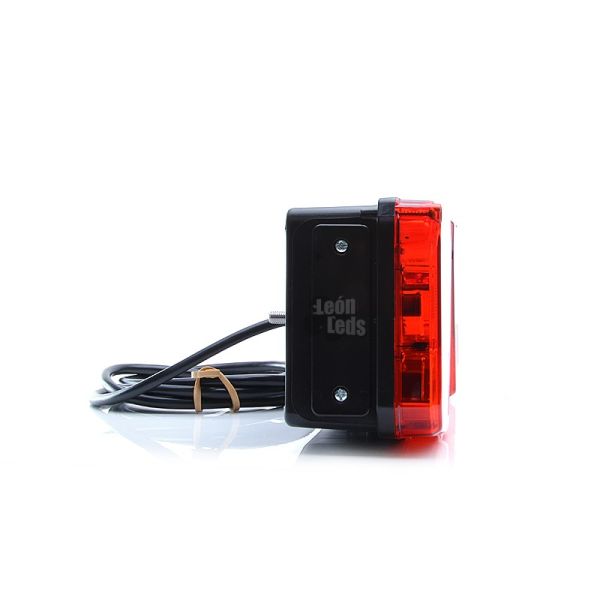 Piloto trasero LED con triangulo no da fallo de bombilla fundida can bus para camion 12V 24v| LeonLeds Iluminación