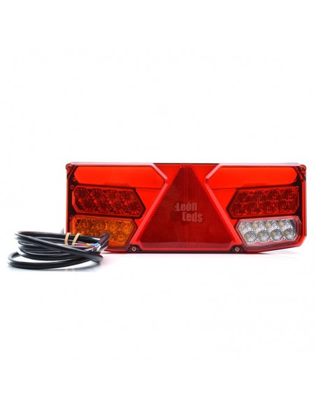 Le feu arrière LED avec triangle ne donne pas une ampoule défectueuse peut bus pour camion 12V 24v | Éclairage LeonLeds