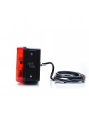 Piloto Trasero Can-Bus reflectante Exagonal Was Camión rígido 12V 24V con cable | LeonLeds Iluminación
