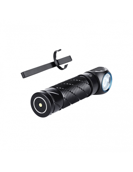 Linterna LED Perun 2 con lente TIR 2500 accesorios