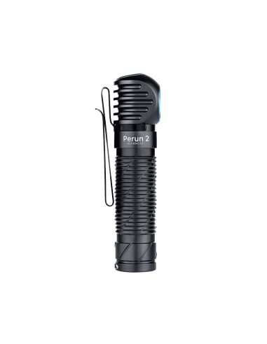 Linterna LED Perun 2 con lente TIR 2500 negra colgante