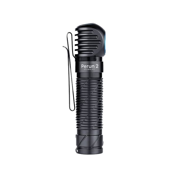 Linterna LED Perun 2 con lente TIR 2500 negra colgante
