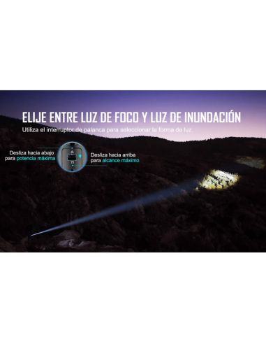 Linterna LED Marauder 2 dual potente...