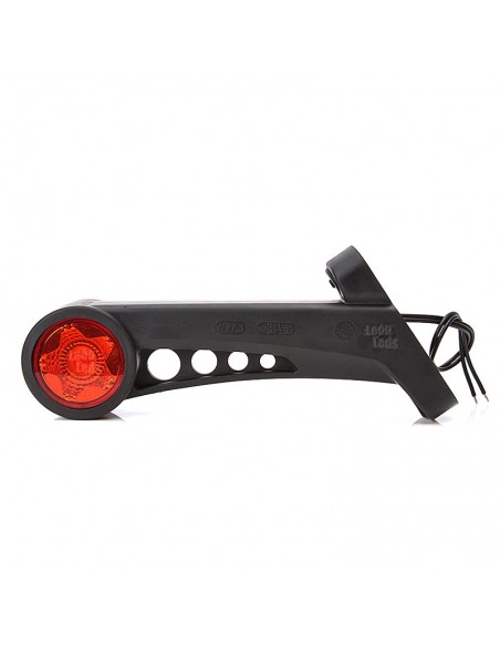 Cuerno LED 3 Funciones con brazo largo 12V y 24V W777.3 892 con 0,5 metros de cable Was | LeonLeds