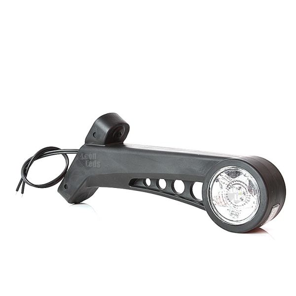 Cuerno LED 3 Funciones con brazo largo 12V y 24V W777.3 892 con 0,5 metros de cable Was | LeonLeds