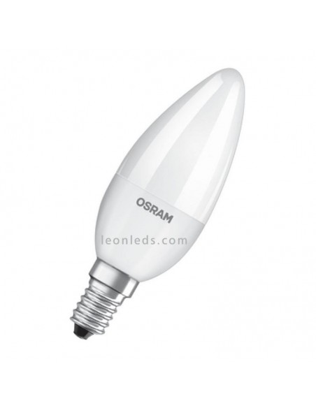 Osram Parathom Classic B E14 Candle 5.5W 827 Warm Matte Equivalent 40W Ampoule LED | Éclairage LeonLeds