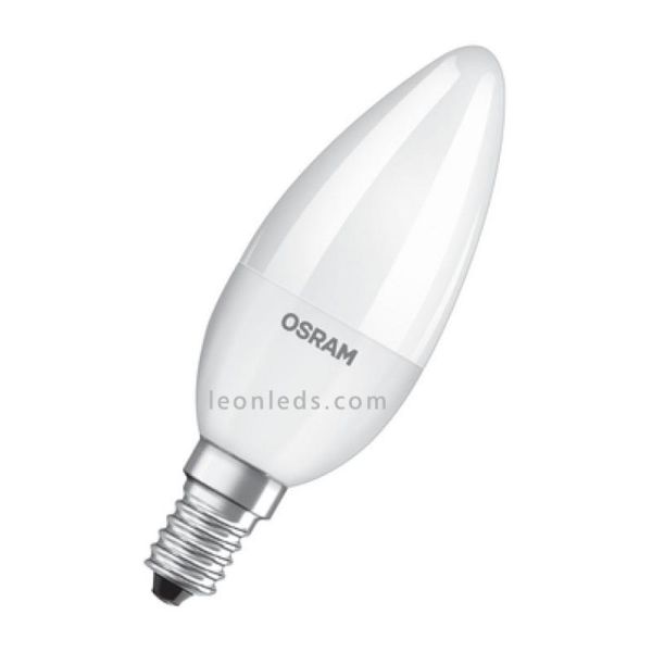 Osram Parathom Classic B E14 Candle 5.5W 827 Warm Matte Equivalent 40W LED Bulb | Leon Iluminação LED