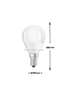 Osram Parathom  5.5W CL P Mate 827 Cálida Equivalente 40W Bombilla LED E14 P45 LedVance | LeonLeds Iluminación 2