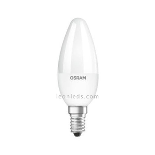 Osram Parathom Classic B E14 Vela 5W Regulable Equivalente 40W Bombilla LED Vela | LeonLeds Iluminación