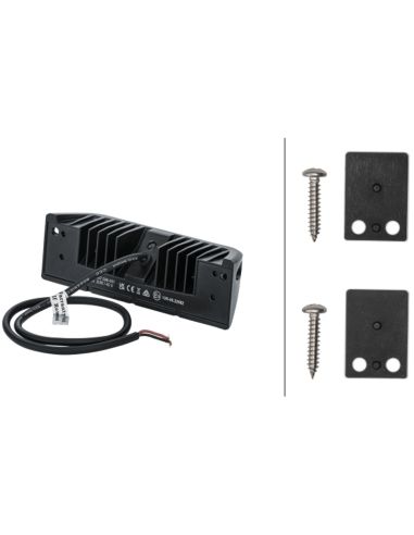 Barra LED para iluminación exterior de Caravanas, Camión de Bomberos, 2000Lm, 12-24V, IP69K, 1GB 357 098-001