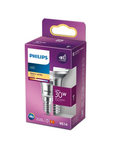 Ampoule LED Réflecteur R39 E14 36º 1,8W - 30W 2700K 8718699773755 Philips | leonleds