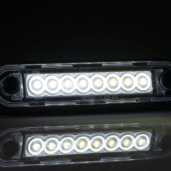 Galibo Luminária piloto LED com vidro transparente 8 Leds FT-073 B LED LONG | leonleds