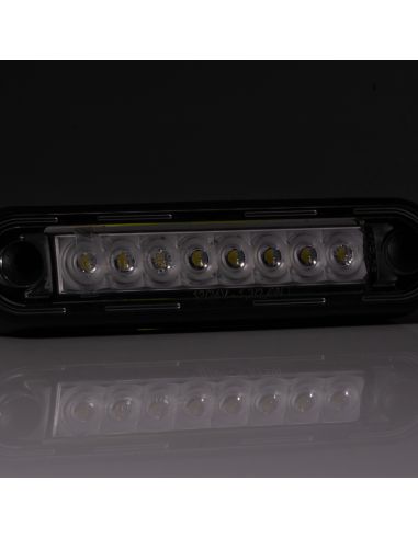 Piloto LED de Galibo con tulipa transparente 8 Leds FT-073 B LED LONG | LeonLeds