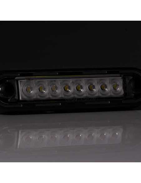 Lampe témoin à LED Galibo avec verre transparent 8 Leds FT-073 B LED LONG | leonleds