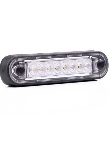 Piloto LED de Galibo con tulipa transparente 8 Leds FT-073 B LED LONG | LeonLeds
