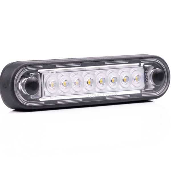 Lampe témoin à LED Galibo avec verre transparent 8 Leds FT-073 B LED LONG | leonleds