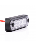Galibo Luminária piloto LED com tulipa transparente 8 Leds FT-073 C LED LONG | leonleds