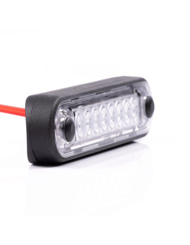 Piloto LED de Galibo con tulipa transparente 8 Leds FT-073 C LED LONG | LeonLeds