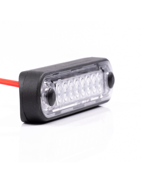 Veilleuse LED Galibo avec tulipe transparente 8 Leds FT-073 C LED LONG | leonleds