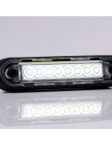 Piloto LED de Galibo con tulipa transparente 8 Leds FT-073 B LED LONG | LeonLeds