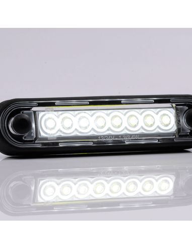 Piloto LED de Galibo con tulipa transparente 8 Leds FT-073 B LED LONG | LeonLeds