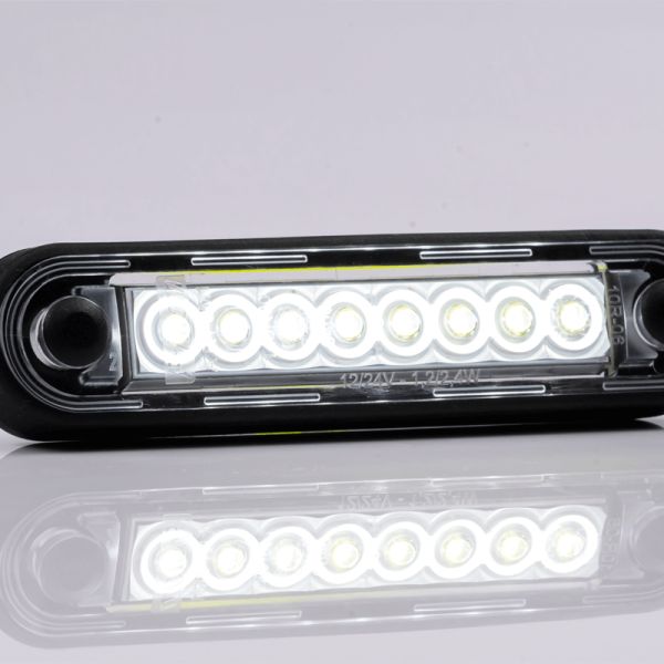 Piloto LED de Galibo con tulipa transparente 8 Leds FT-073 B LED LONG | LeonLeds
