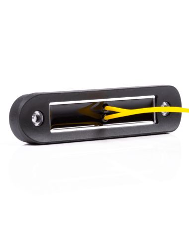 Piloto LED de Galibo ambar con tulipa transparente 8 Leds FT-073 Z LED LONG | LeonLeds