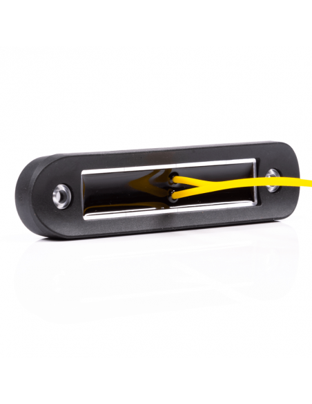 Piloto LED de Galibo ambar con tulipa transparente 8 Leds FT-073 Z LED LONG | LeonLeds