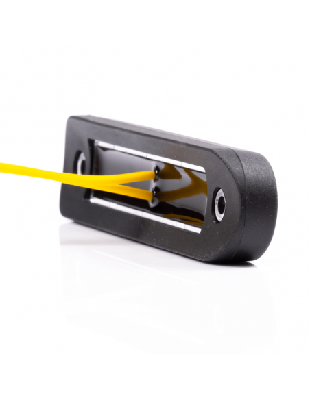 Piloto LED Amber Gauge com tulipa transparente 8 Leds FT-073 Z LED LONG | leonleds