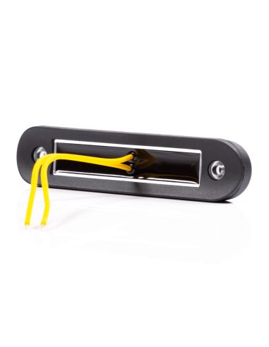 Piloto LED de Galibo ambar con tulipa transparente 8 Leds FT-073 Z LED LONG | LeonLeds