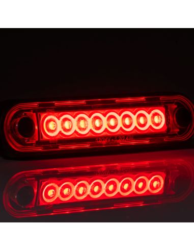 Galibo Luminária piloto LED com tulipa transparente 8 Leds FT-073 C LED LONG | leonleds