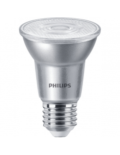 Bombilla LED PAR20 6W - 50W 25º MASTER LedSpot Regulable Philips 8718699768461 | LeonLeds