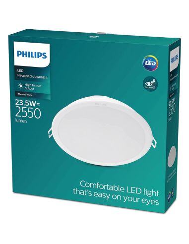 Downlight LED 24W 2550Lm redondo Meson 200 915005807201 | LeonLeds
