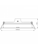 Dimensiones Downlight LED redondo 17W blanco 1.600Lm Philips | LeonLeds