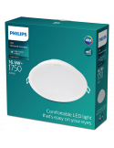 Downlight LED redondo 17W blanco 1.600Lm Philips | LeonLeds