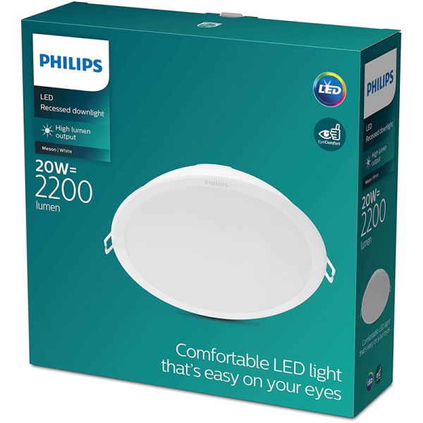 Caja de Downlight LED empotrable 21W blanco 2.100Lm Meson de Philips | LeonLeds