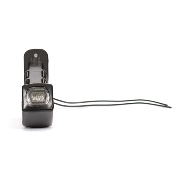 Jauge LED avec abat-jour transparent Long 3 Fonctions W48 IP68 valable pour 12V et 24V Était W48 | leonleds