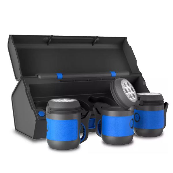 Lanterna LED multidirecional de 3 módulos