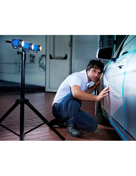 Lampe de poche LED multidirectionnelle 3 modules mains libres